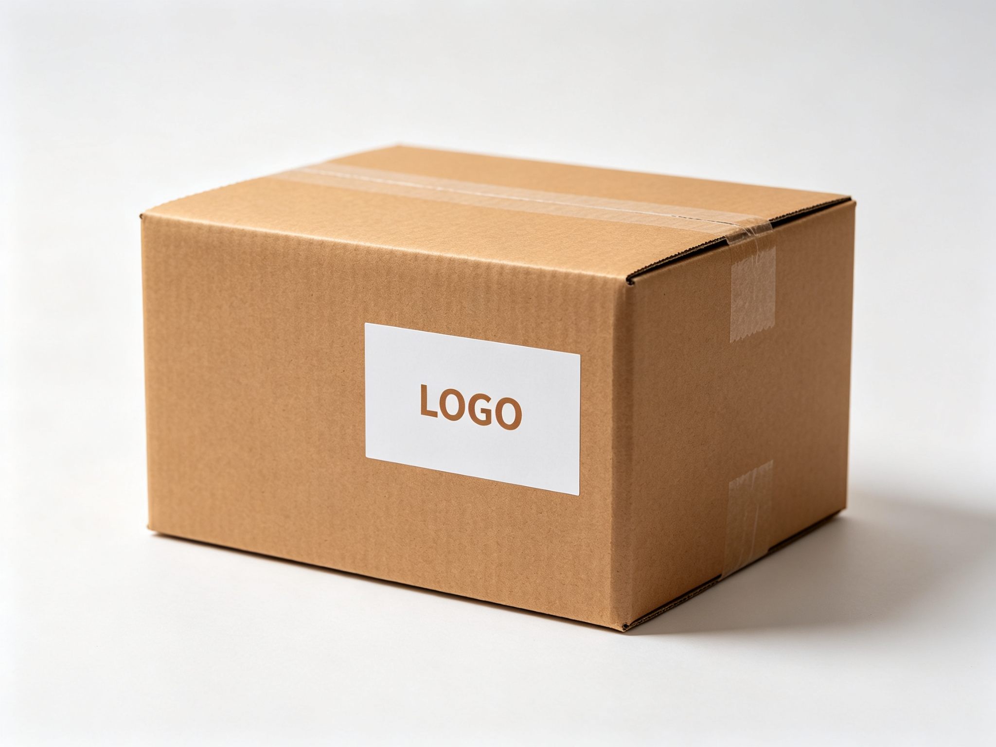 Custom logo printed on shipping carton