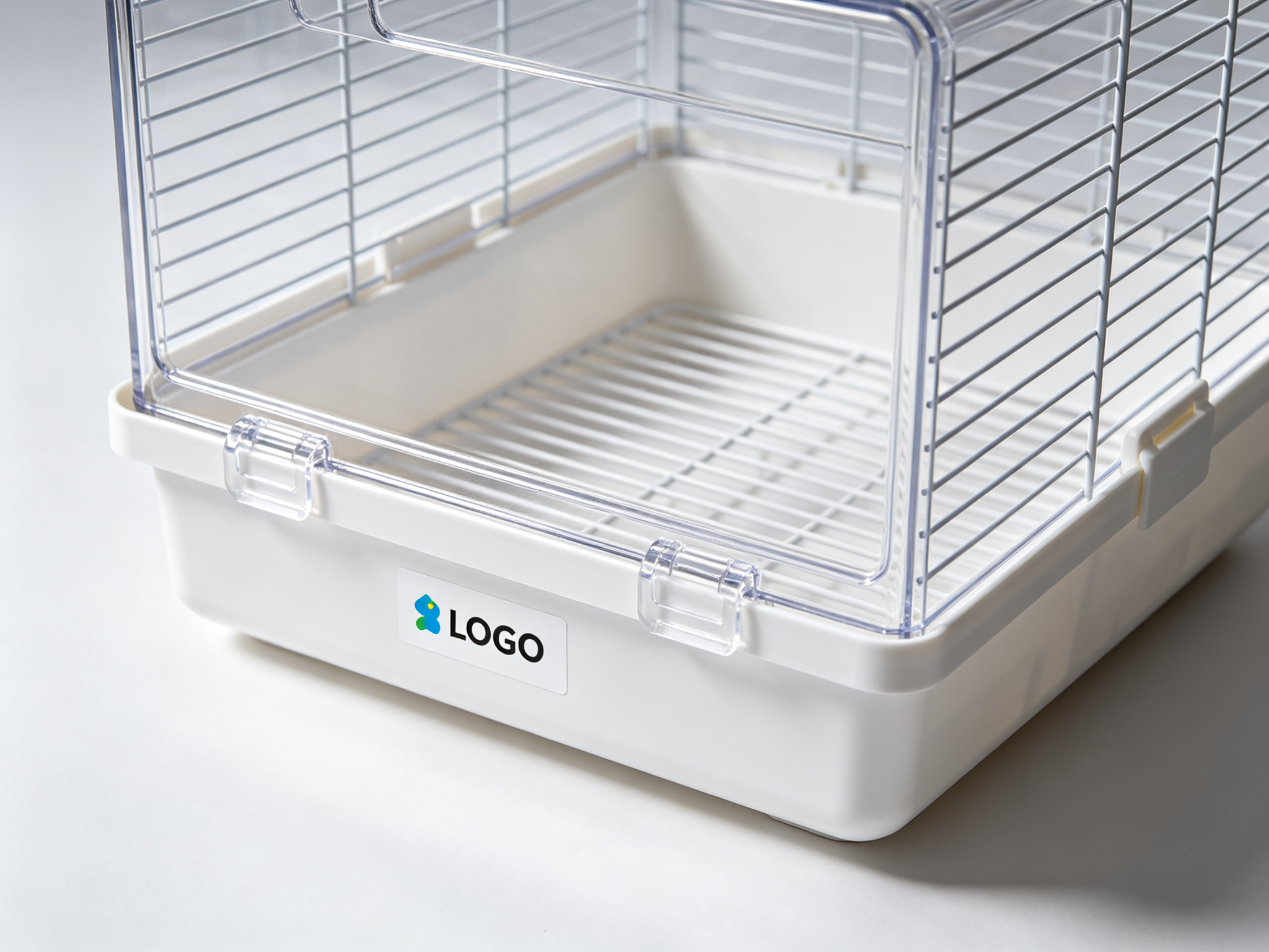 Custom logo printed on product base