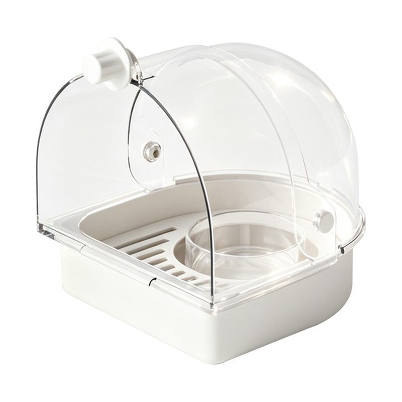 7.7" No-mess Hanging Parrot Feeder
