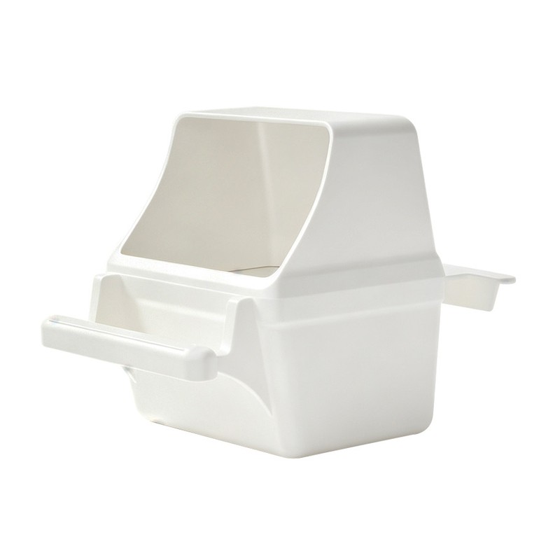Bird Feeding Cup No.3 (White & Transparent)