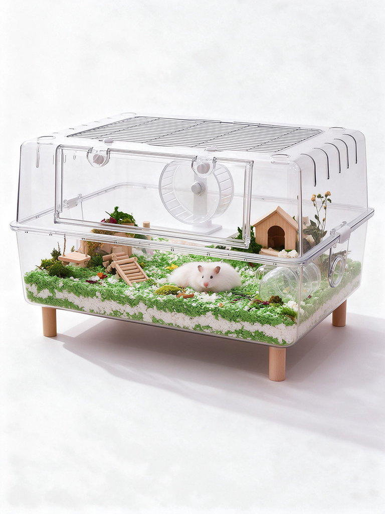 43 Hamster Transparent Cage view 4
