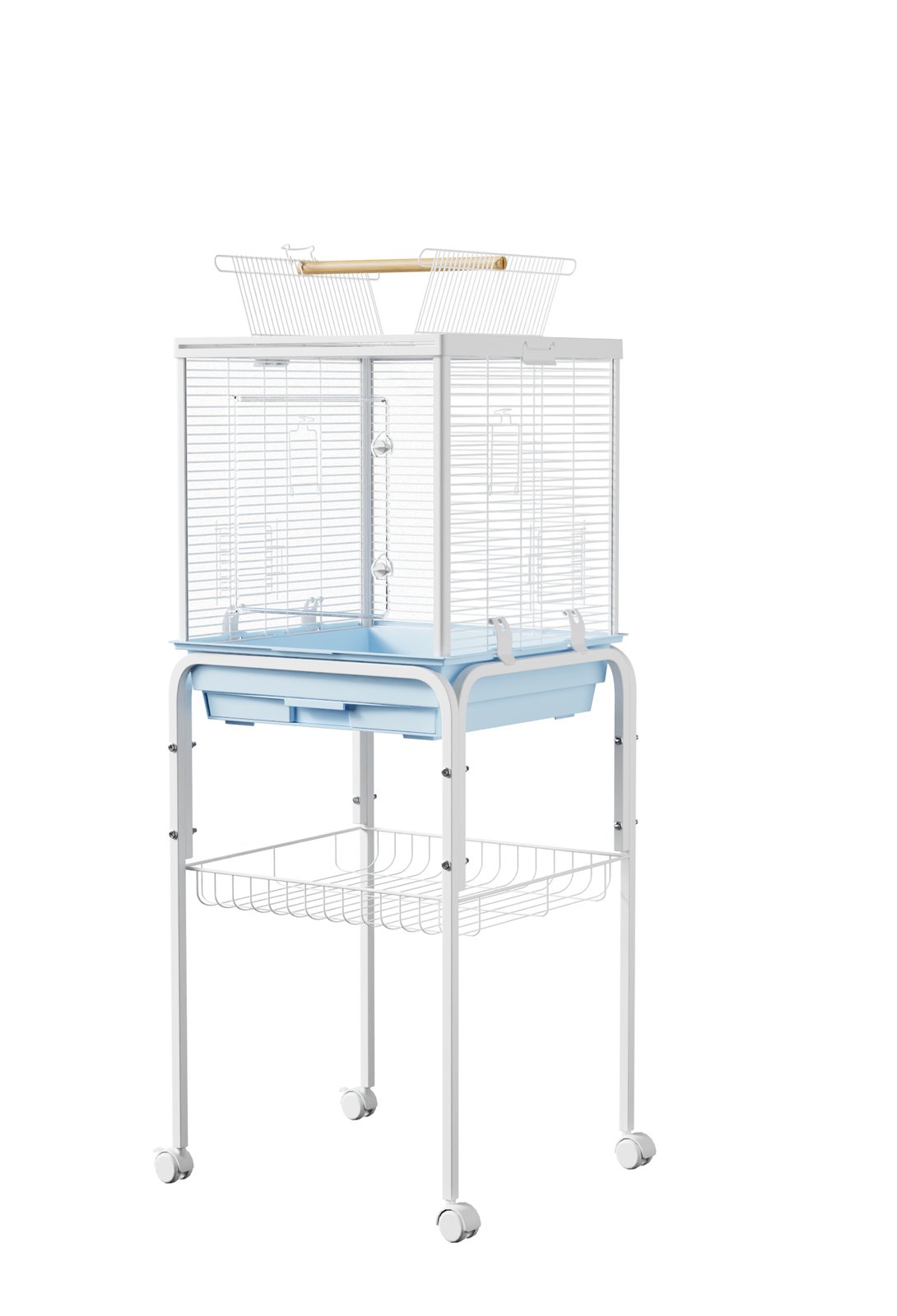 470 Rolling Bird Cage Stand view 2