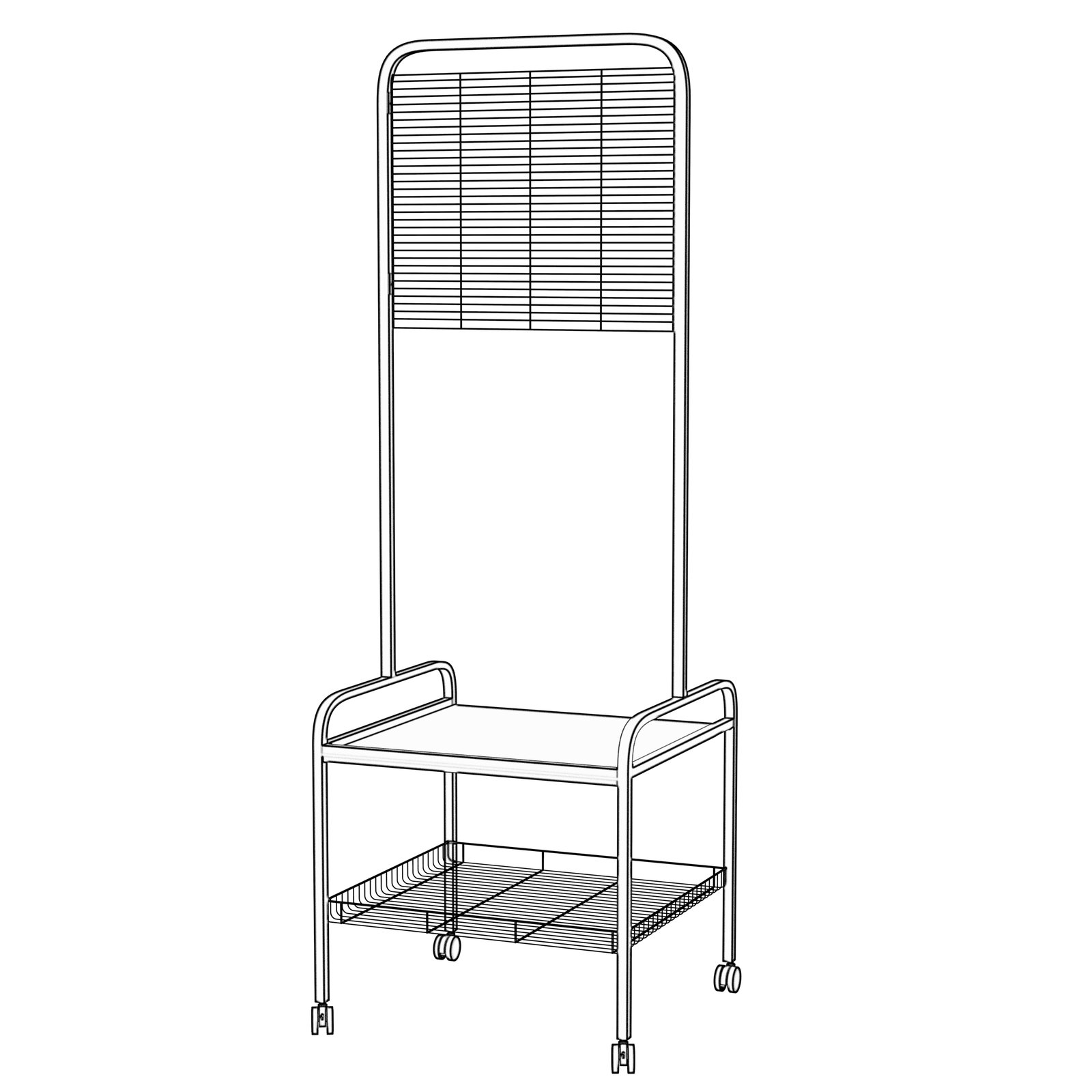 490 Rolling Bird Cage Climbing Stand view 4