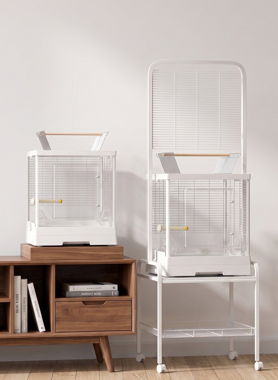 490 Rolling Bird Cage Climbing Stand view 3