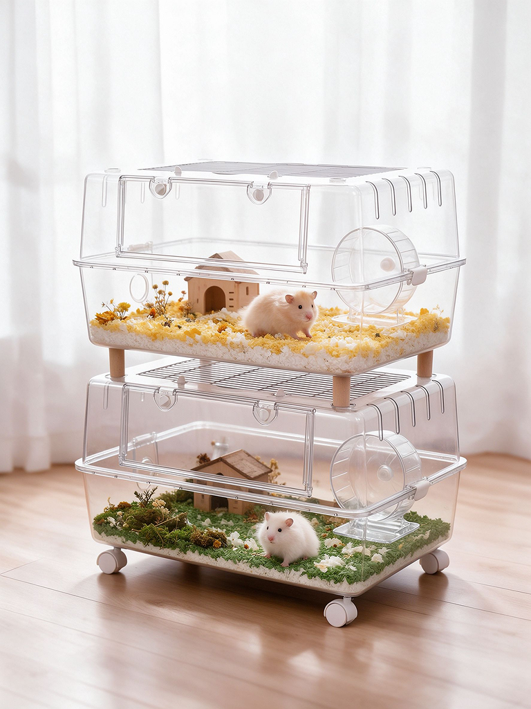 62 Hamster Transparent Cage view 4