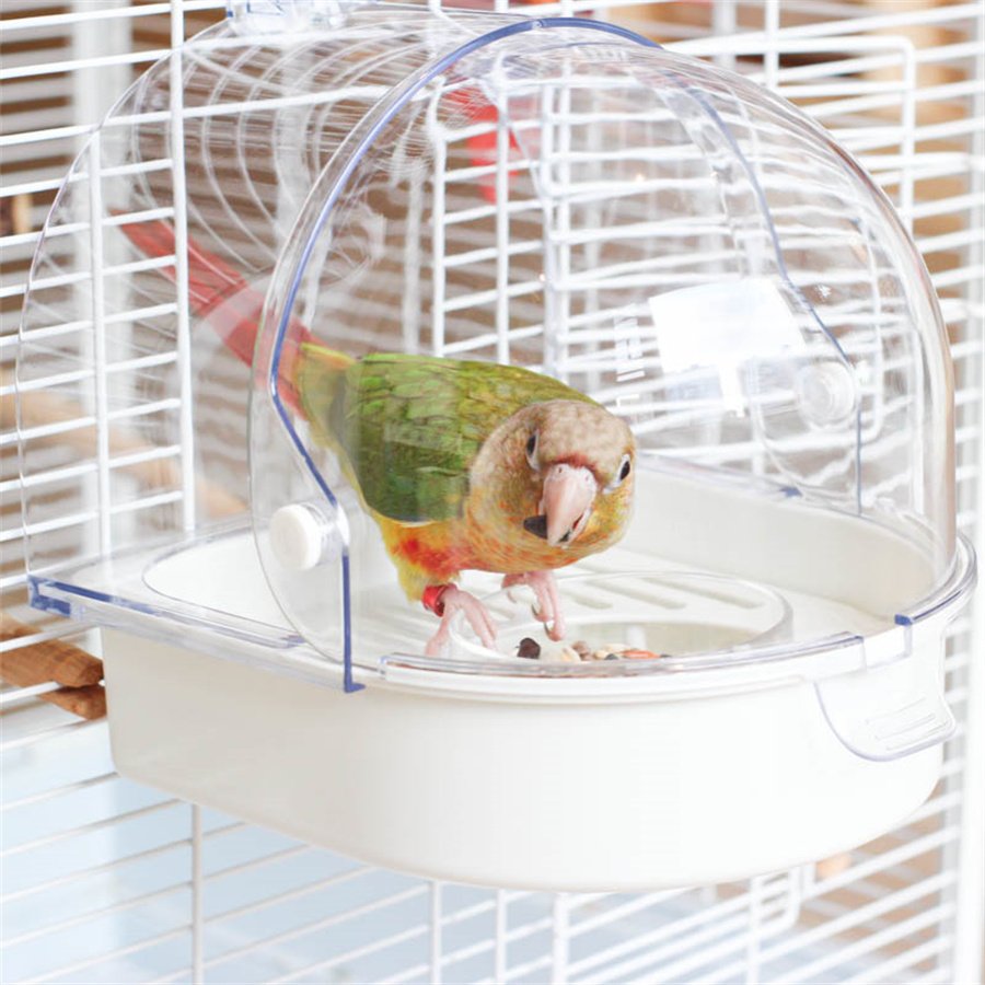 7.7" No-mess Hanging Parrot Feeder view 3