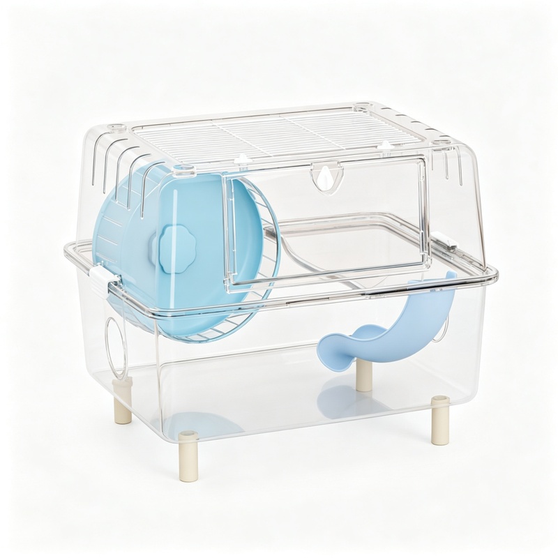 43 Hamster Transparent Cage view 2
