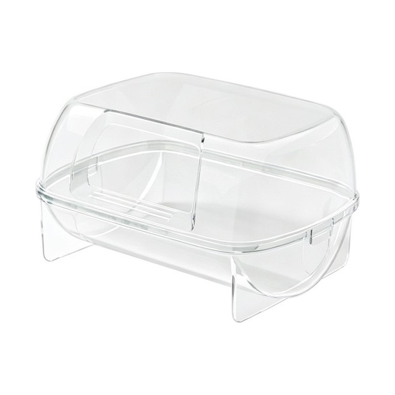 7" Transparent Bathroom