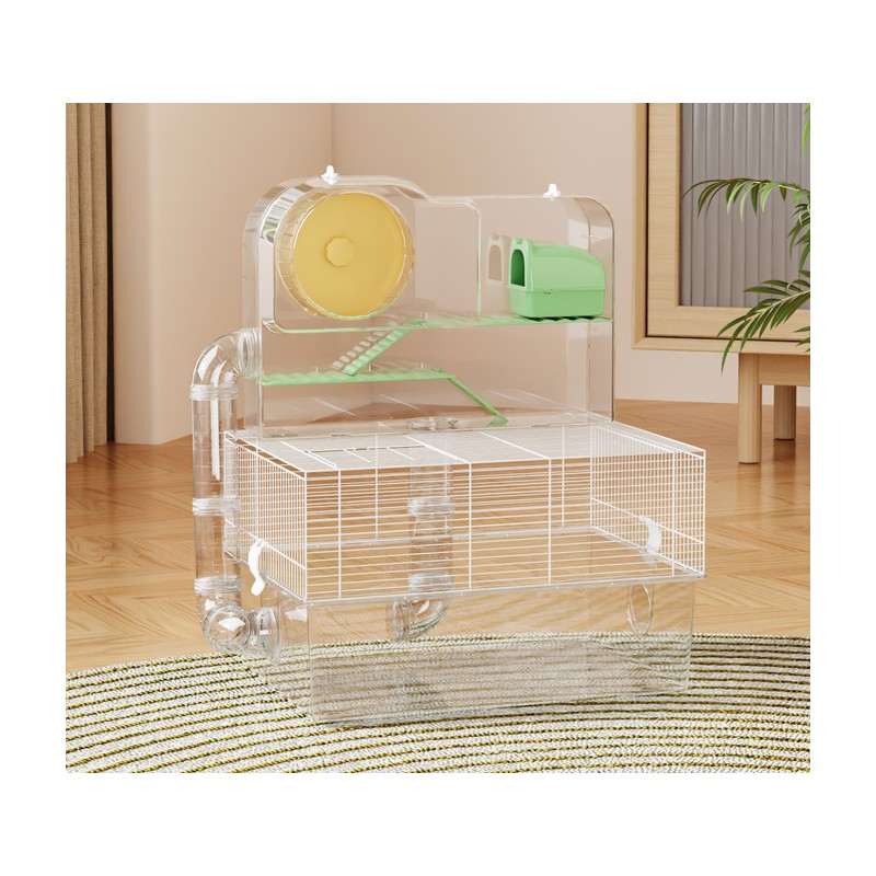 External Hamster Enclosure view 2