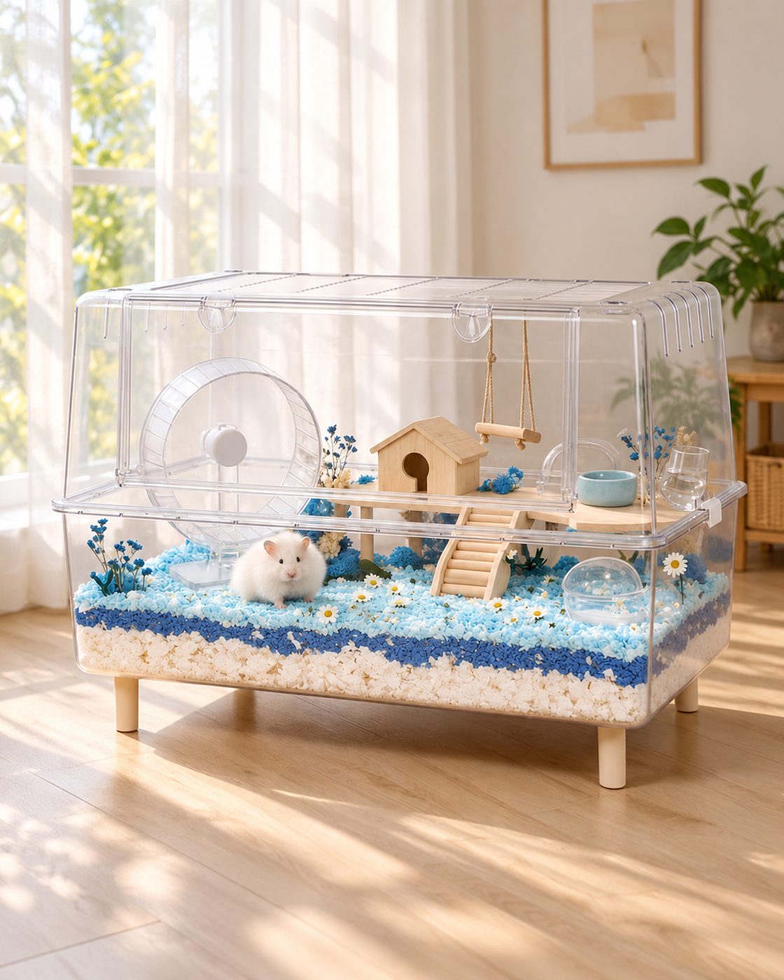 Kanapet transparent hamster cage product range